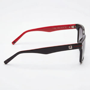 Fila Casual Rectangle Sunglasses Men — side view, Smoke gradient lens