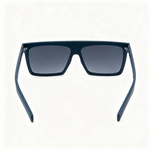 Fila Casual Rectangle Sunglasses for Men — interior view, Blue Blue lens detail