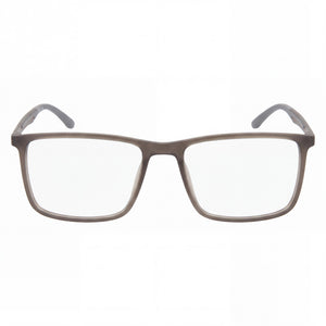 Fila Rectangle Eyeglasses for Men — front view, Gray frame