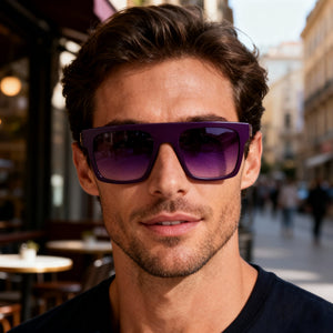 Fila SFI098 Violet Sunglasses Men — lifestyle wear, travel and sunny destinations