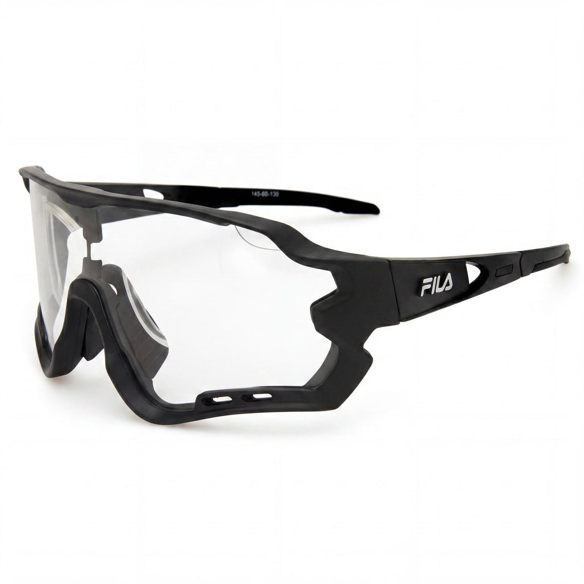 Fila Sfi112 Black Shield Eyeglasses for Men, Plastic, Photo 1