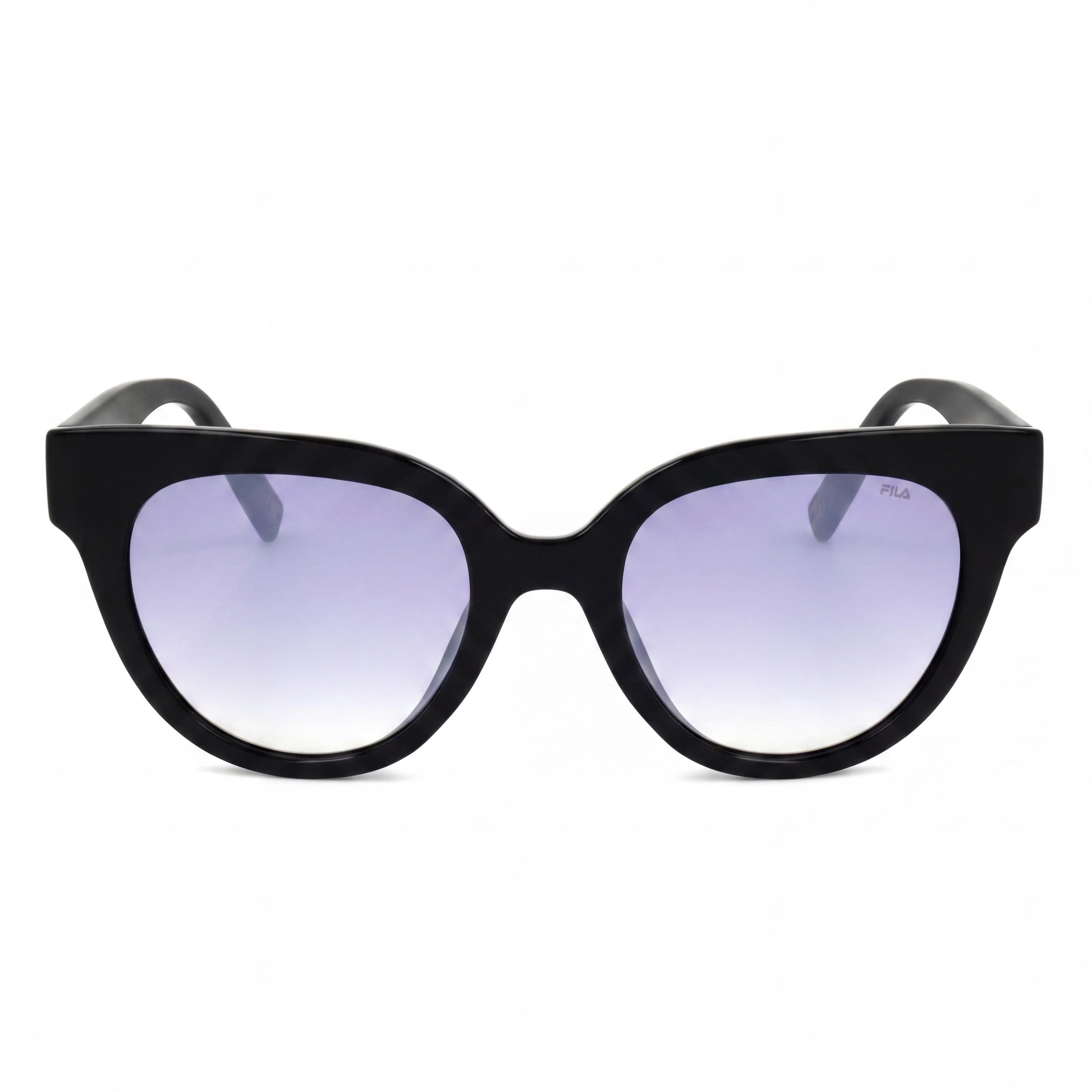 Gafas de sol Fila SFI119V Total Shiny Black Cat Eye para mujer, 51mm, Photo 2
