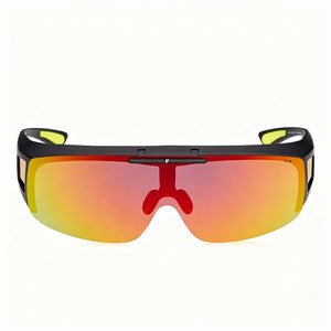 Fila SFI126 Shield Sunglasses Unisex — front view, Injected frame