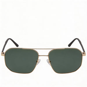 Fila SFI300V Rectangle Sunglasses for Men — front view, Metal-Injected Combined frame