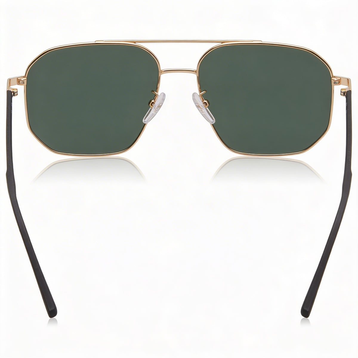 Gafas de sol rectangulares Fila SFI300V para hombre, color oro rosa brillante, 58 mm, Photo 3