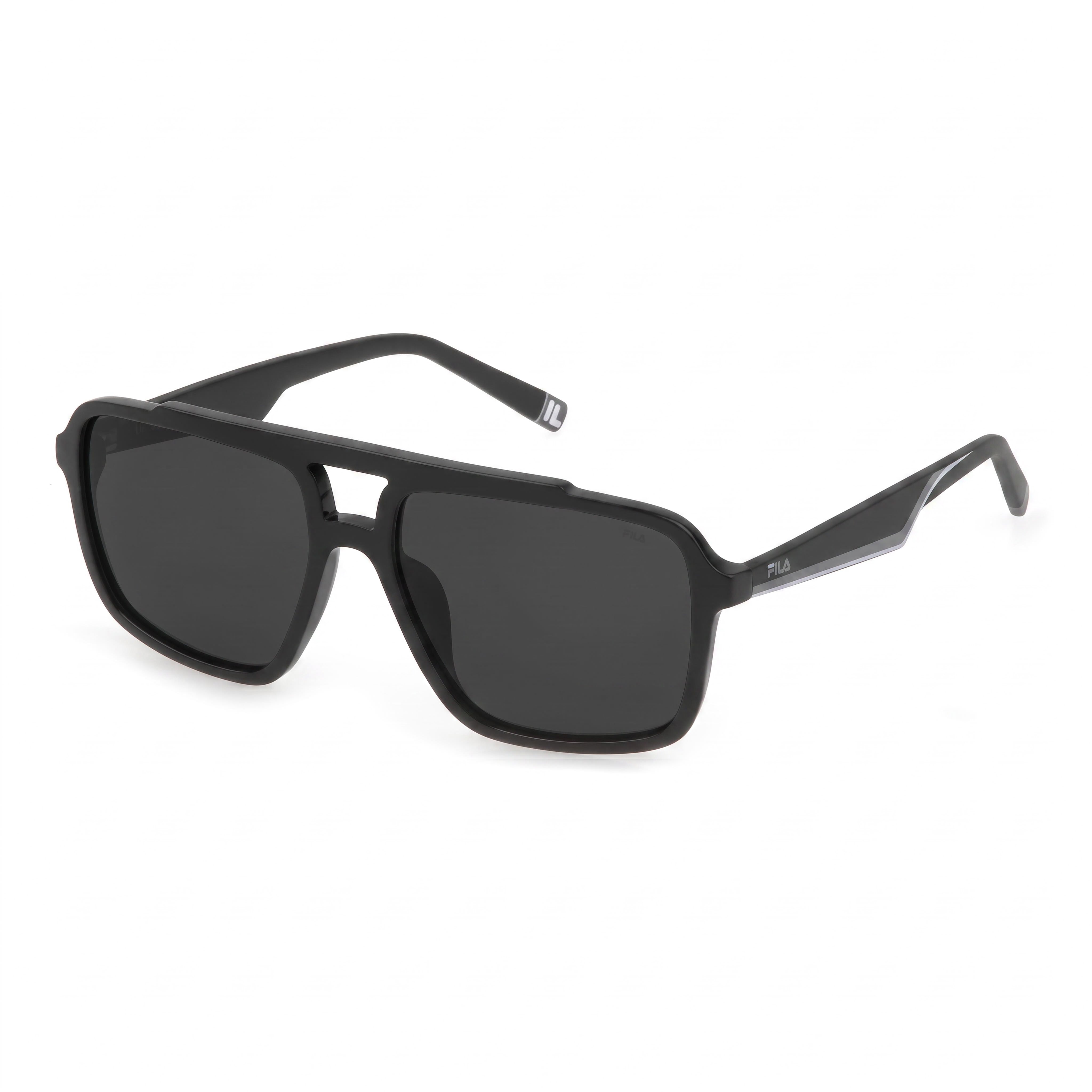Fila SFI460 Black Aviator Sunglasses Unisex, 57mm, Photo 1