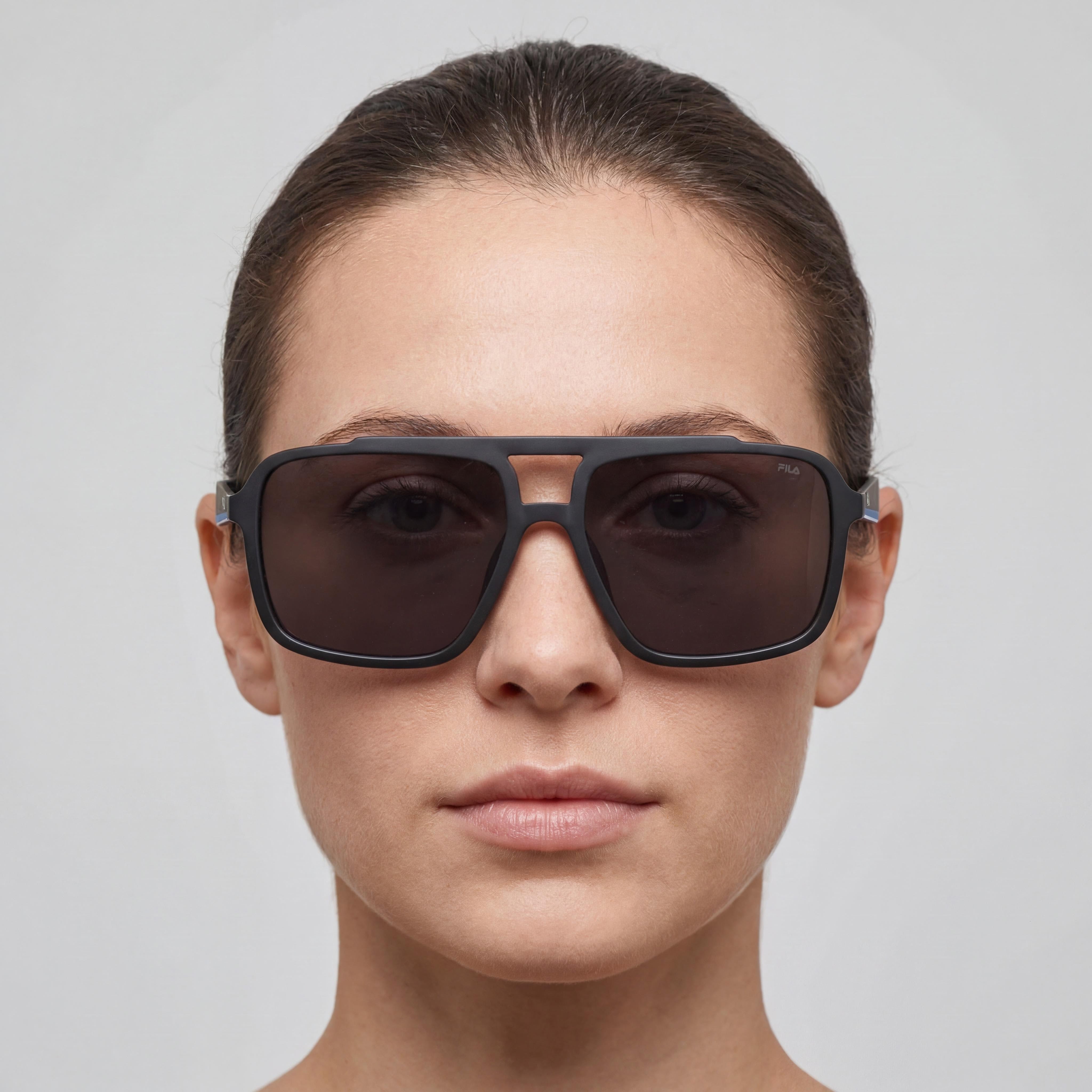 Fila SFI460 Black Aviator Sunglasses Unisex, 57mm, Photo 4