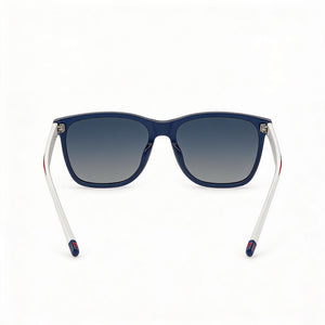 Fila Sfi461 Square Sunglasses for Men — front view, Tri Acetate Cellulose frame