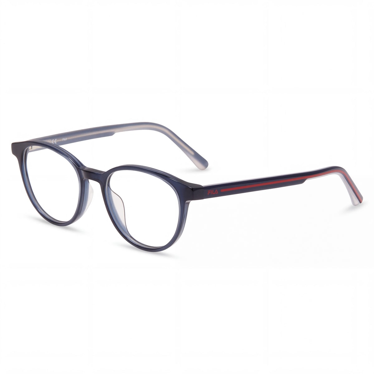 Monturas para gafas de hombre Fila VF9322 de acero inoxidable, con patrón de carey y construcción de aro completo, Photo 1