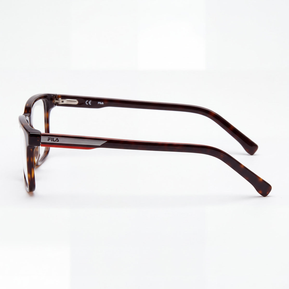Fila VF9349 Havana Rectangle Eyeglasses for Men, 54mm, Photo 3