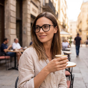 Fila VF9402 Black Eyeglasses Women — lifestyle wear, office and reading