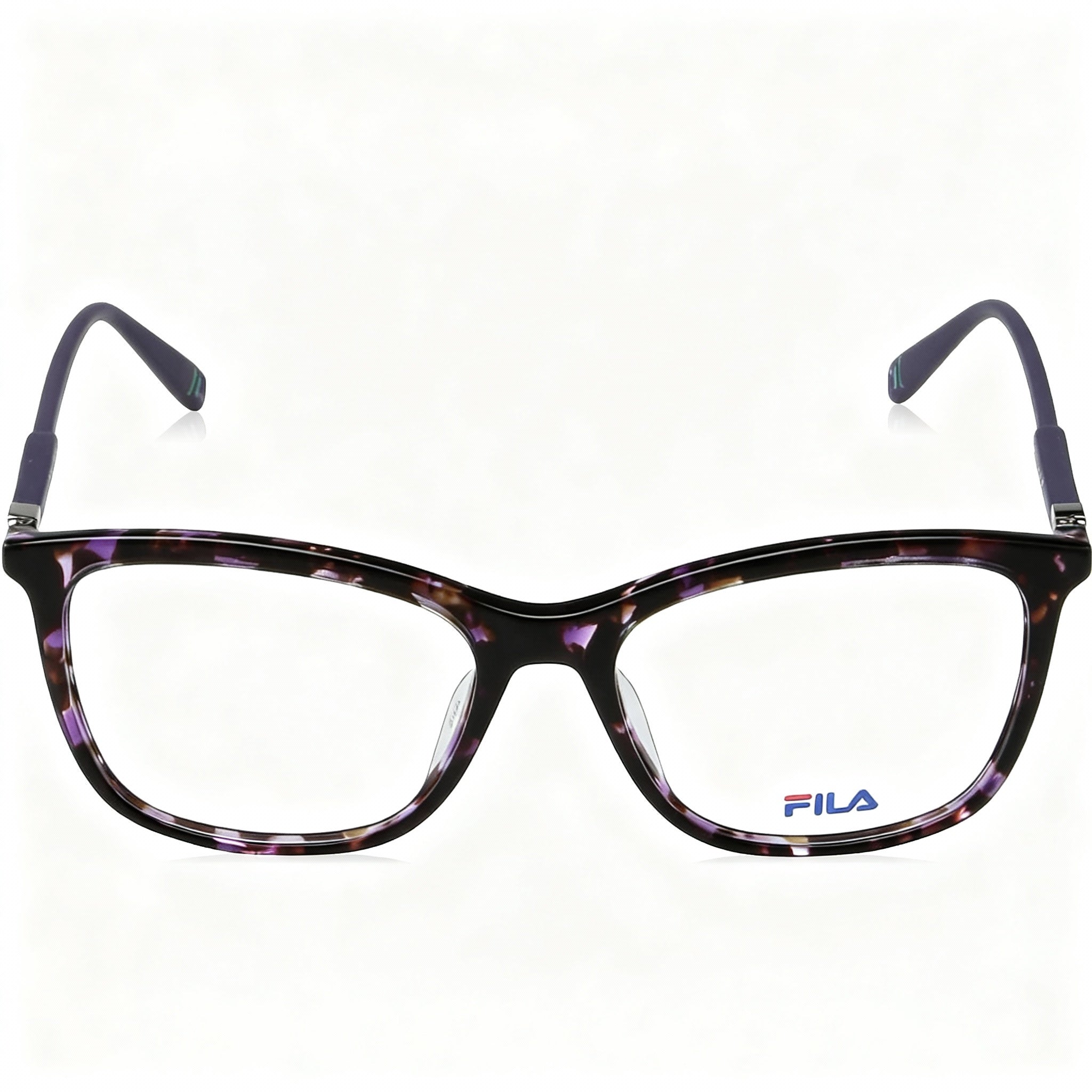 Gafas de sol rectangulares Fila VF9402 Violet Havana para hombre, plástico de 54 mm, Photo 2