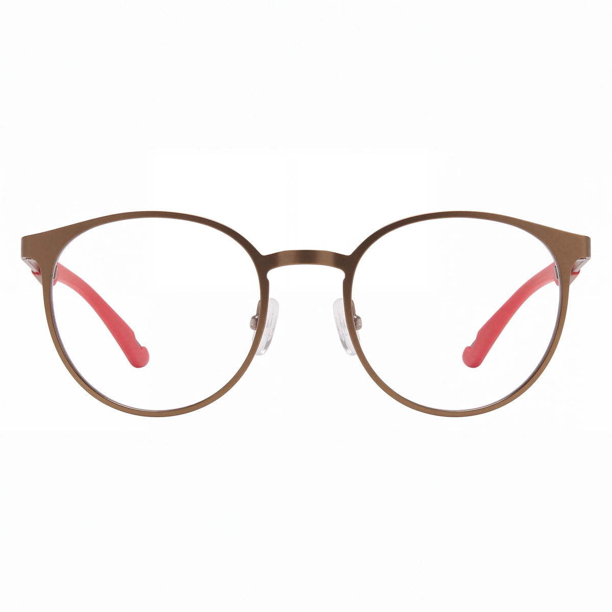 Fila VF9919-0627 Brown Round Eyeglasses for Men, 51mm, Photo 2