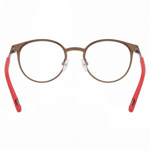 Fila VF9919-0627 Round Eyeglasses for Men — interior view, Polycarbonate demo lenses