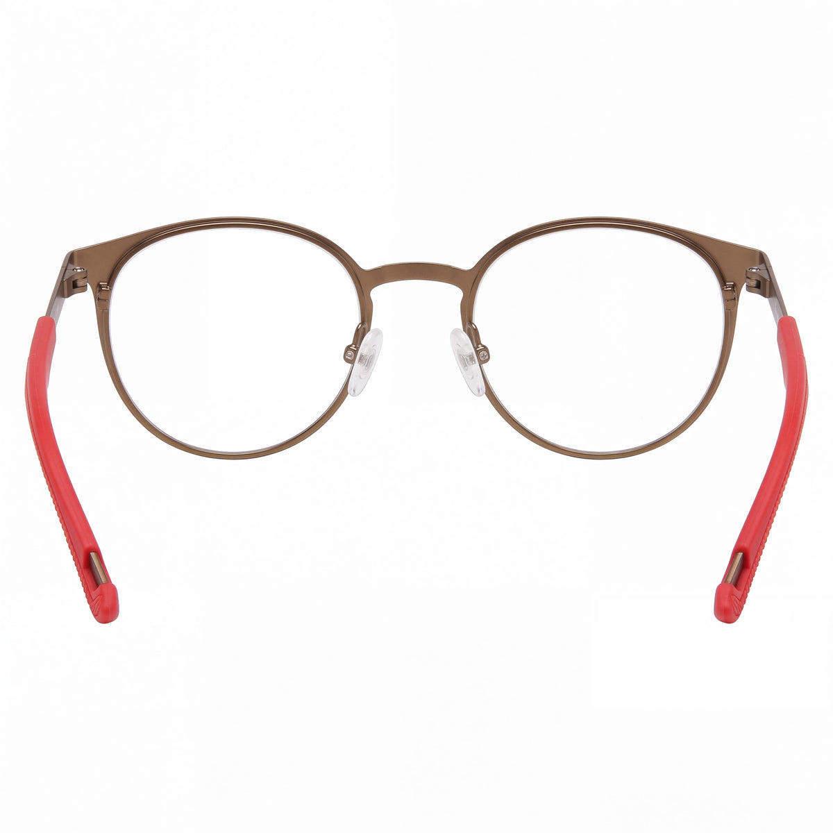 Fila VF9919-0627 Brown Round Eyeglasses for Men, 51mm, Photo 4