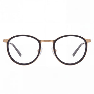 Fila Vf9971 Round Eyeglasses for Men — front view, Metal/Plastic