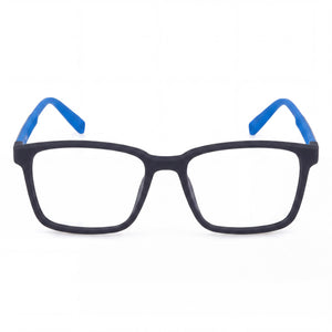 Fila VFI121 Rectangle Eyeglasses for Men — front view, Plastic