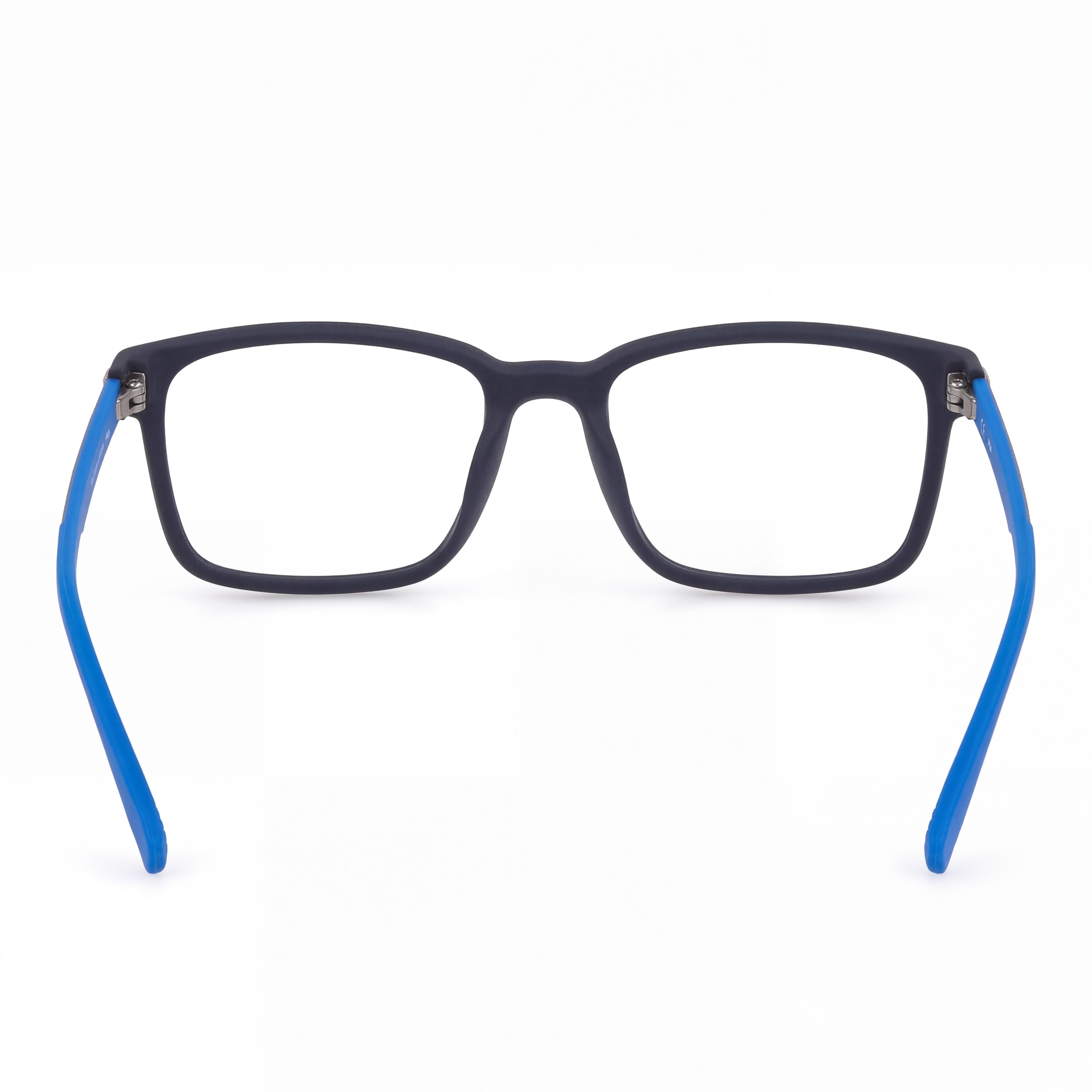 Fila VFI121 Blue Rectangle Eyeglasses for Men, Plastic 53mm, Photo 4