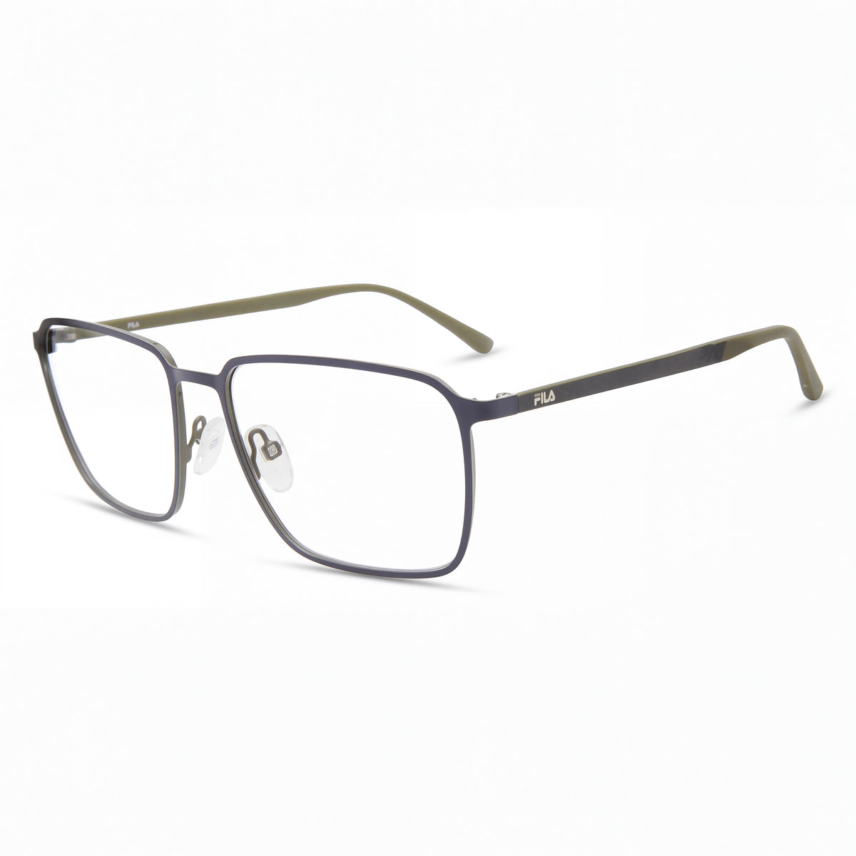 Fila Vfi204 Navy Rectangle Eyeglasses for Men, 57mm, Photo 1