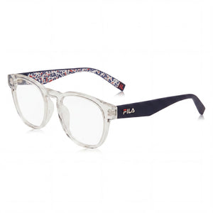 Fila VFI211 Transparent Square Eyeglasses for Women, Acetate frame