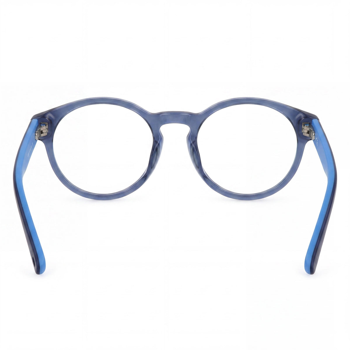 Gafas graduadas redondas unisex Fila VFI218 azul transparente, 50 mm, Photo 3