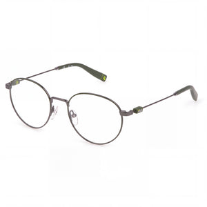 Fila VFI450 Silver Round Eyeglasses Unisex, Metal frame