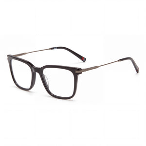 Fila Vfi732 Black Rectangle Eyeglasses for Men