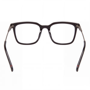 Fila Vfi732 Rectangle Eyeglasses Men — side view, Black temples