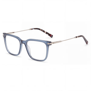 Fila Vfi732 Blue Square Eyeglasses for Men, Square frame