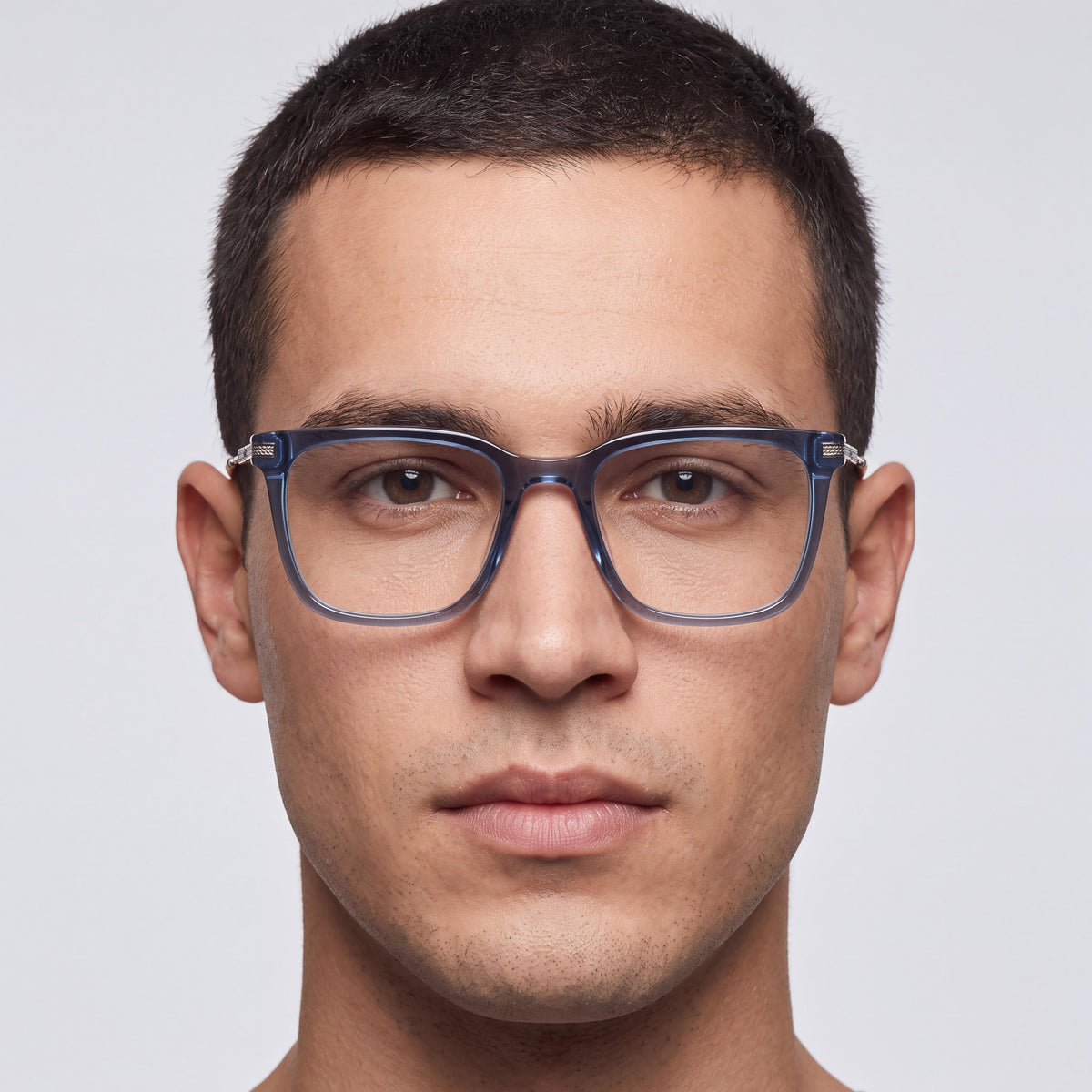 Fila Vfi732 Blue Square Eyeglasses for Men, 52mm, Photo 3