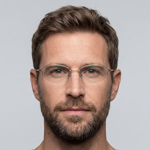 Flexon 635 4723 Oval Eyeglasses Unisex — interior view, Polycarbonate demo lenses