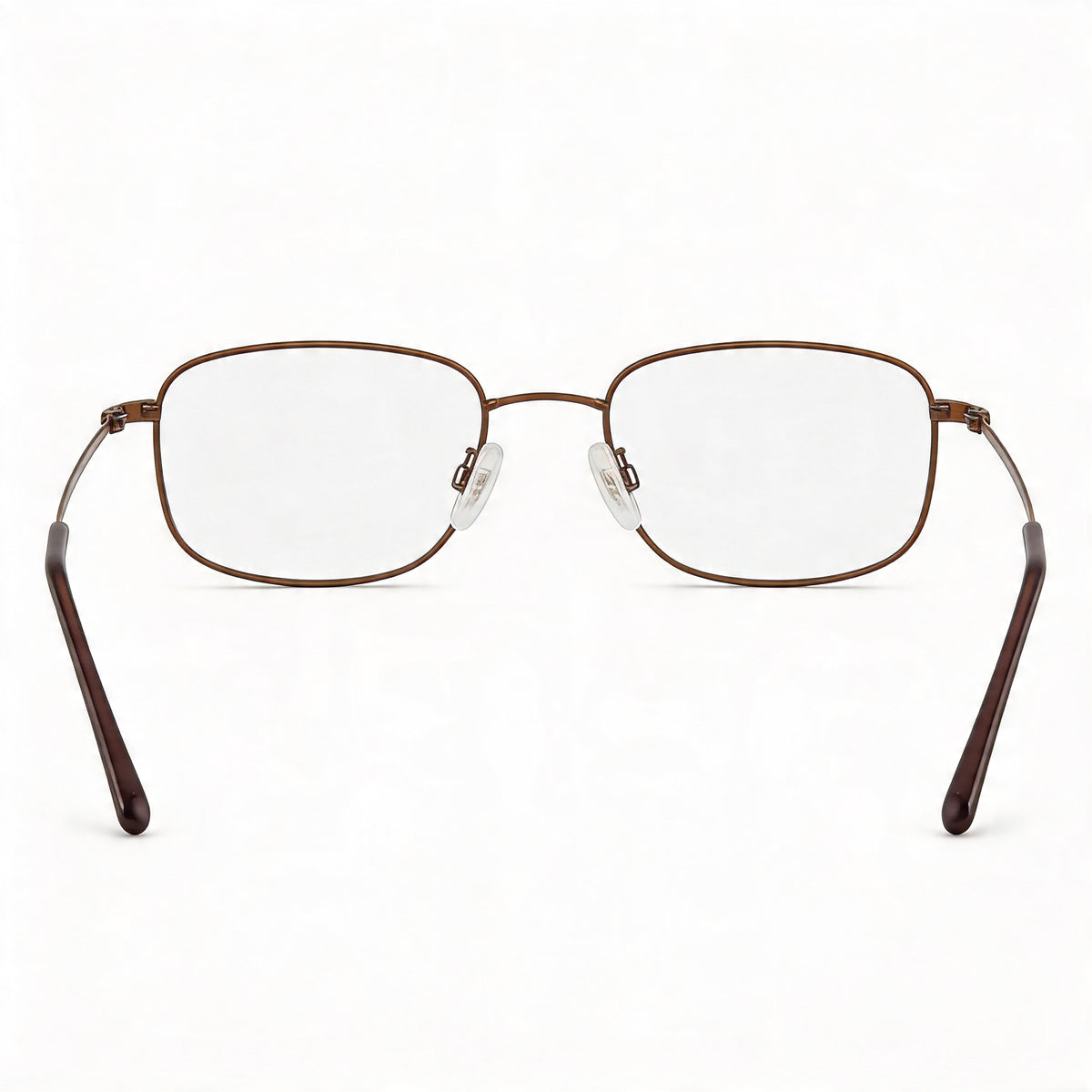 Flexon Autoflex 47 Coffee Rectangle Eyeglasses for Men, 54mm, Photo 2