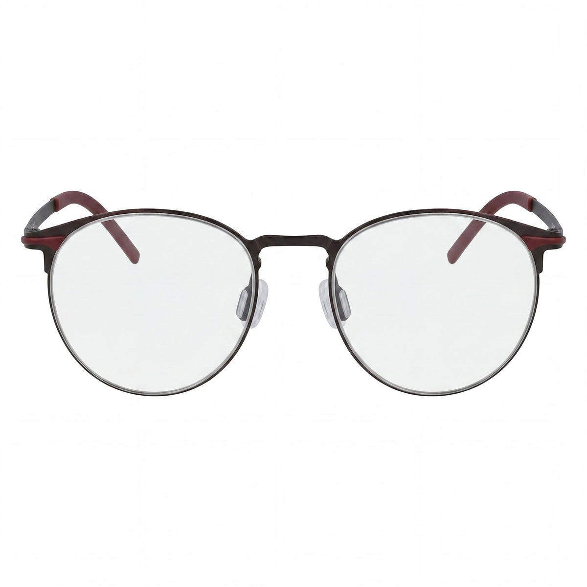 Gafas graduadas redondas Flexon B2000, color negro grafito, unisex, 50 mm, Photo 2