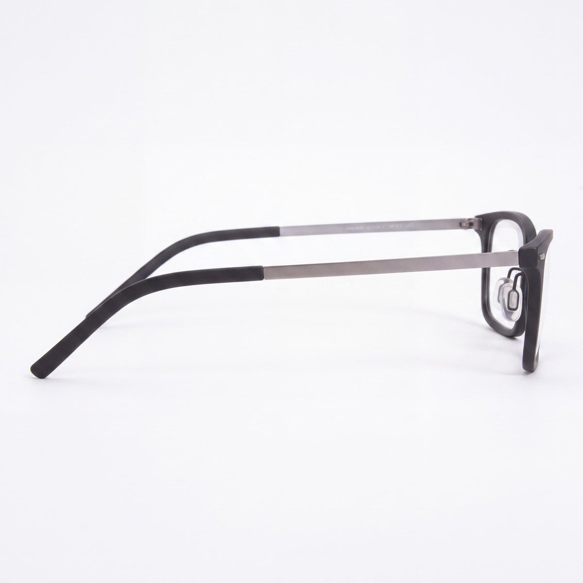 Flexon B2021 Black Rectangle Eyeglasses Unisex, 54mm, Photo 2