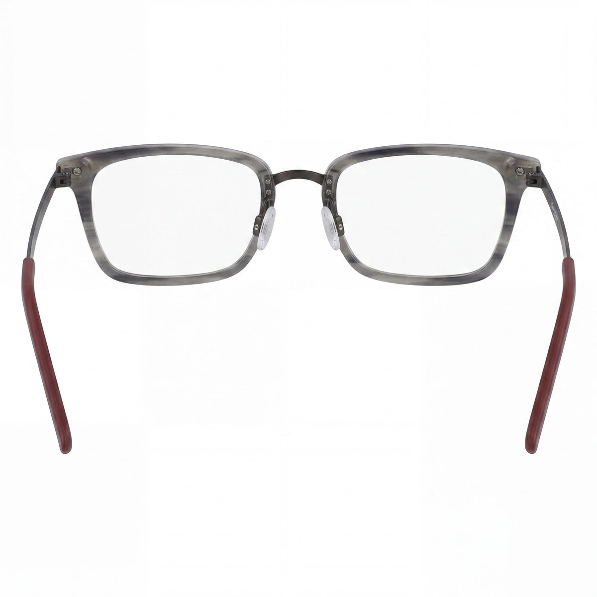 Gafas Flexon B2021 rectangulares de cuerno gris unisex, metal 54 mm, Photo 3