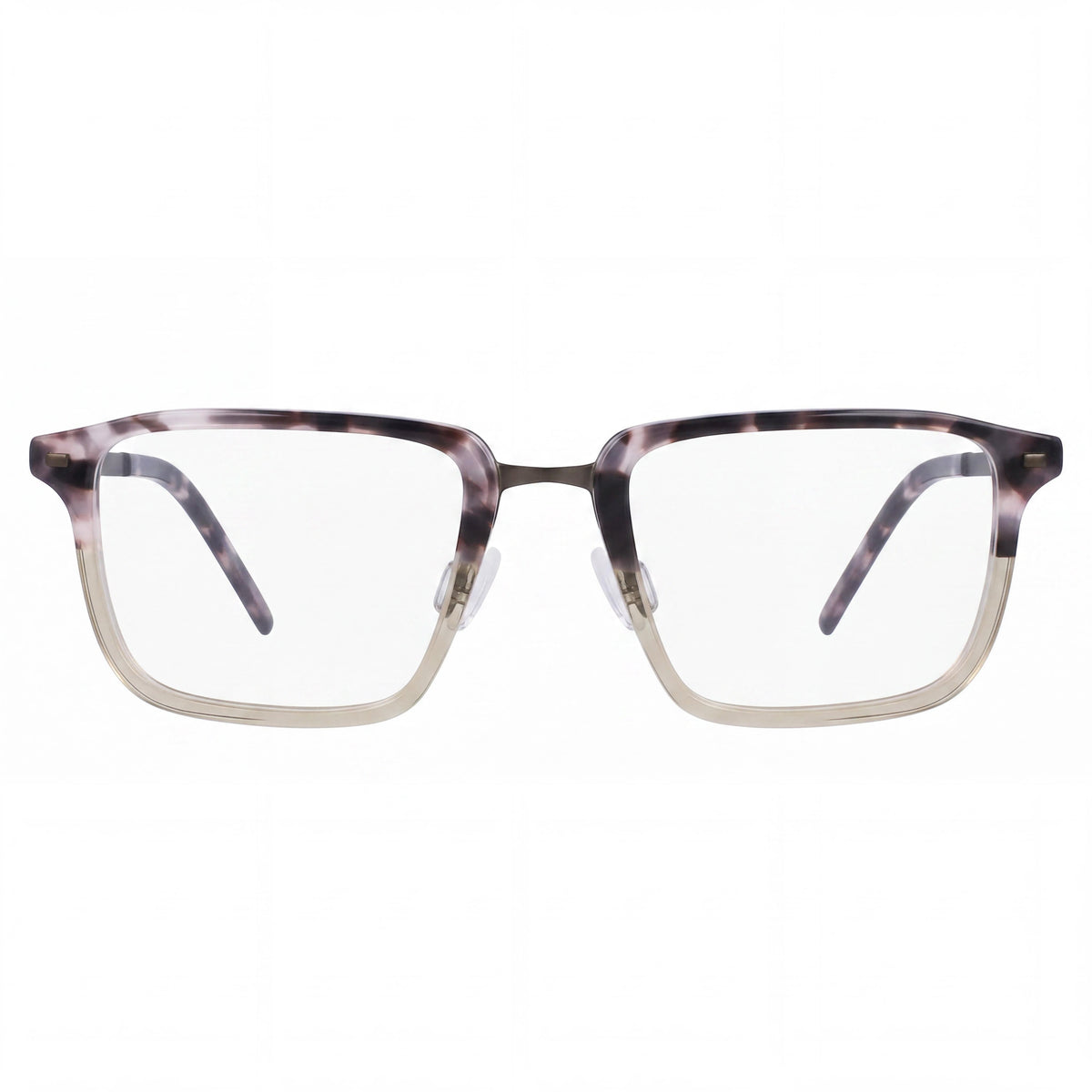 Gafas Flexon B2037 rectangulares color gris carey para mujer, de metal 55mm, Photo 2