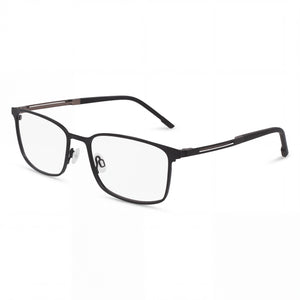 Flexon Black Rectangle Eyeglasses for Men, FLEXON frame
