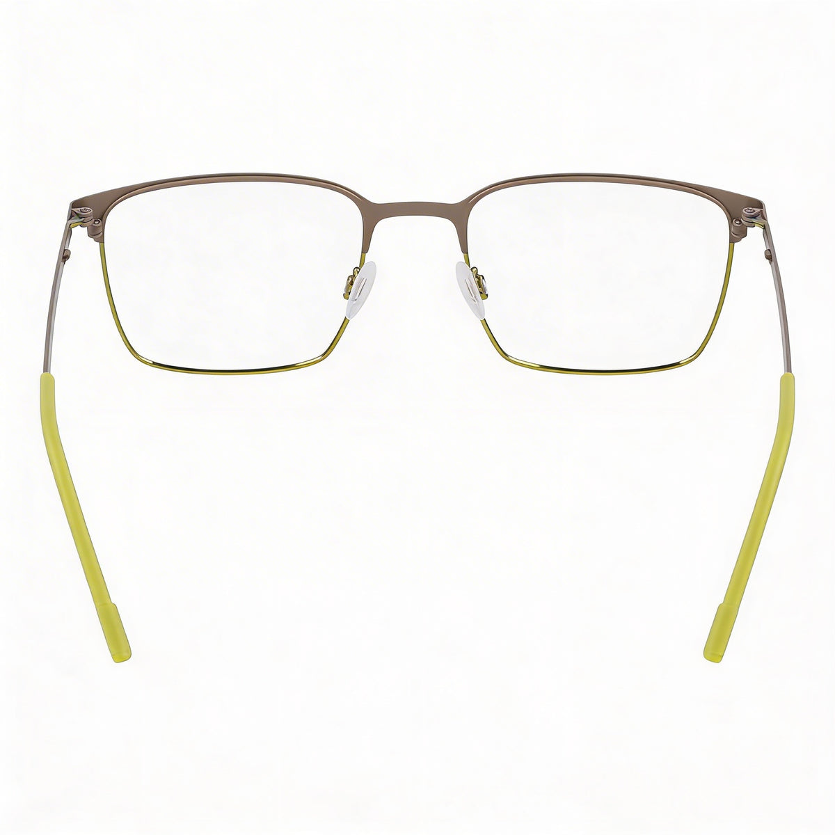Flexon E1140 Gafas Cuadradas Grises Unisex, Acetato 54mm, Photo 3