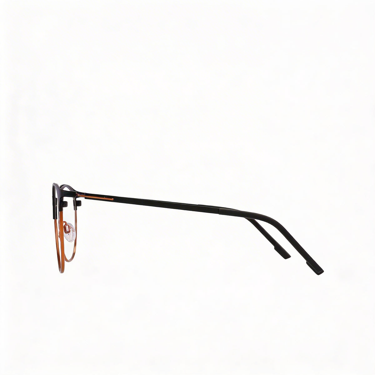 Gafas rectangulares unisex Flexon E1142 negro mate, Photo 2
