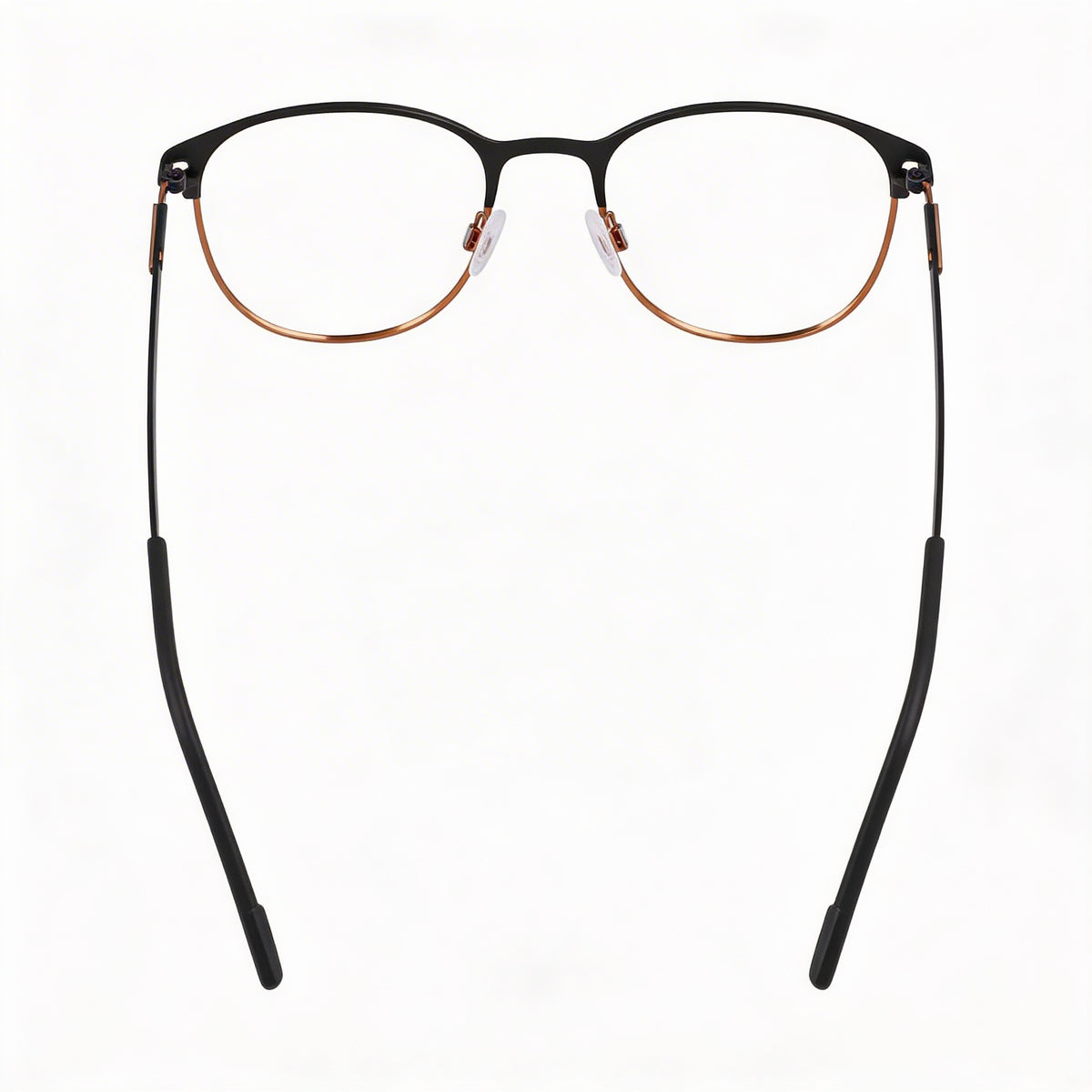 Gafas rectangulares unisex Flexon E1142 negro mate, Photo 3