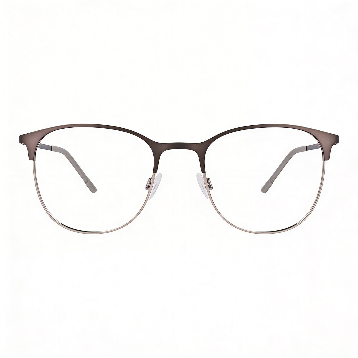 Gafas Flexon E1142 cuadradas grises para hombre, metal 51mm, Photo 2