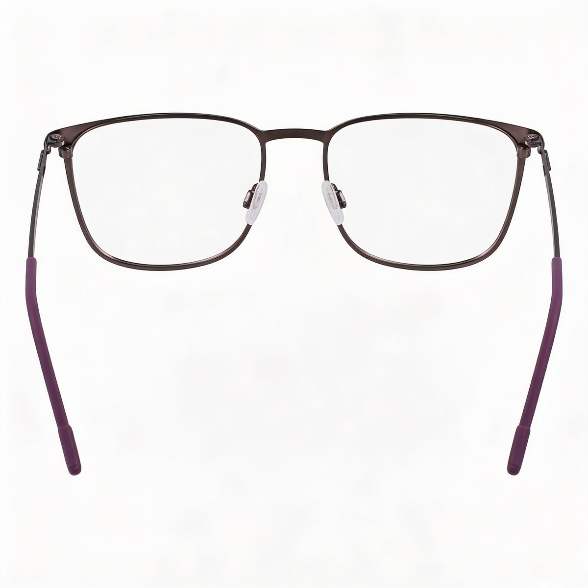 Flexon E1143 Black Rectangle Eyeglasses for Men, Metal 54mm, Photo 3