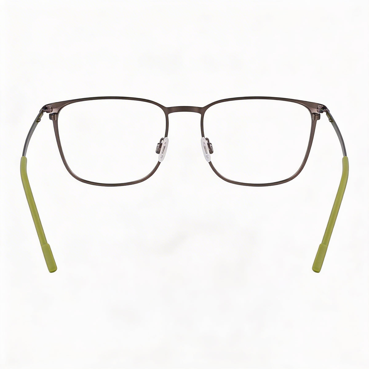 Gafas rectangulares Flexon E1143 para hombre, color gris plomo mate / alga, 54 mm, Photo 2