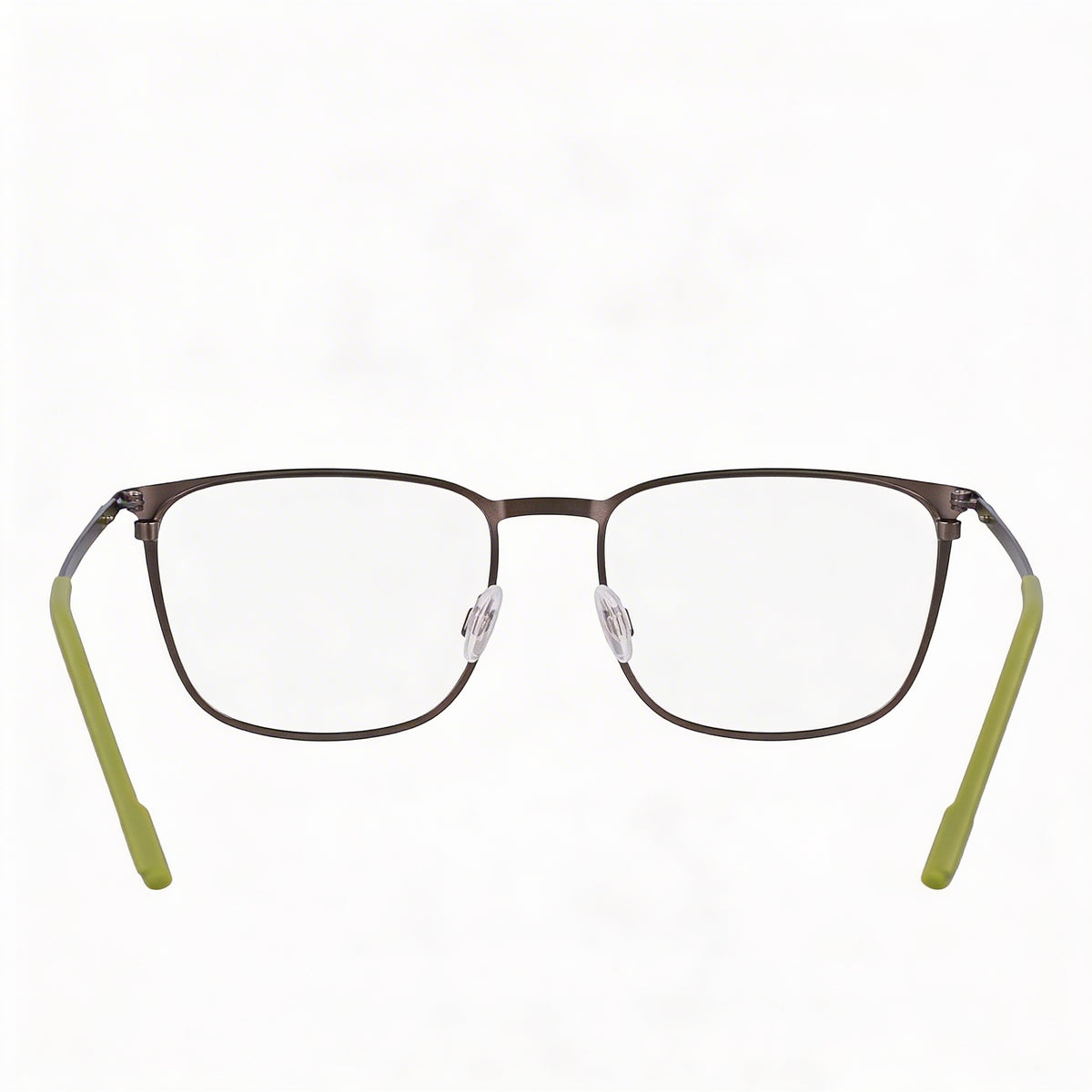 Flexon E1143 Gray Rectangle Eyeglasses for Men, 54mm, Photo 3