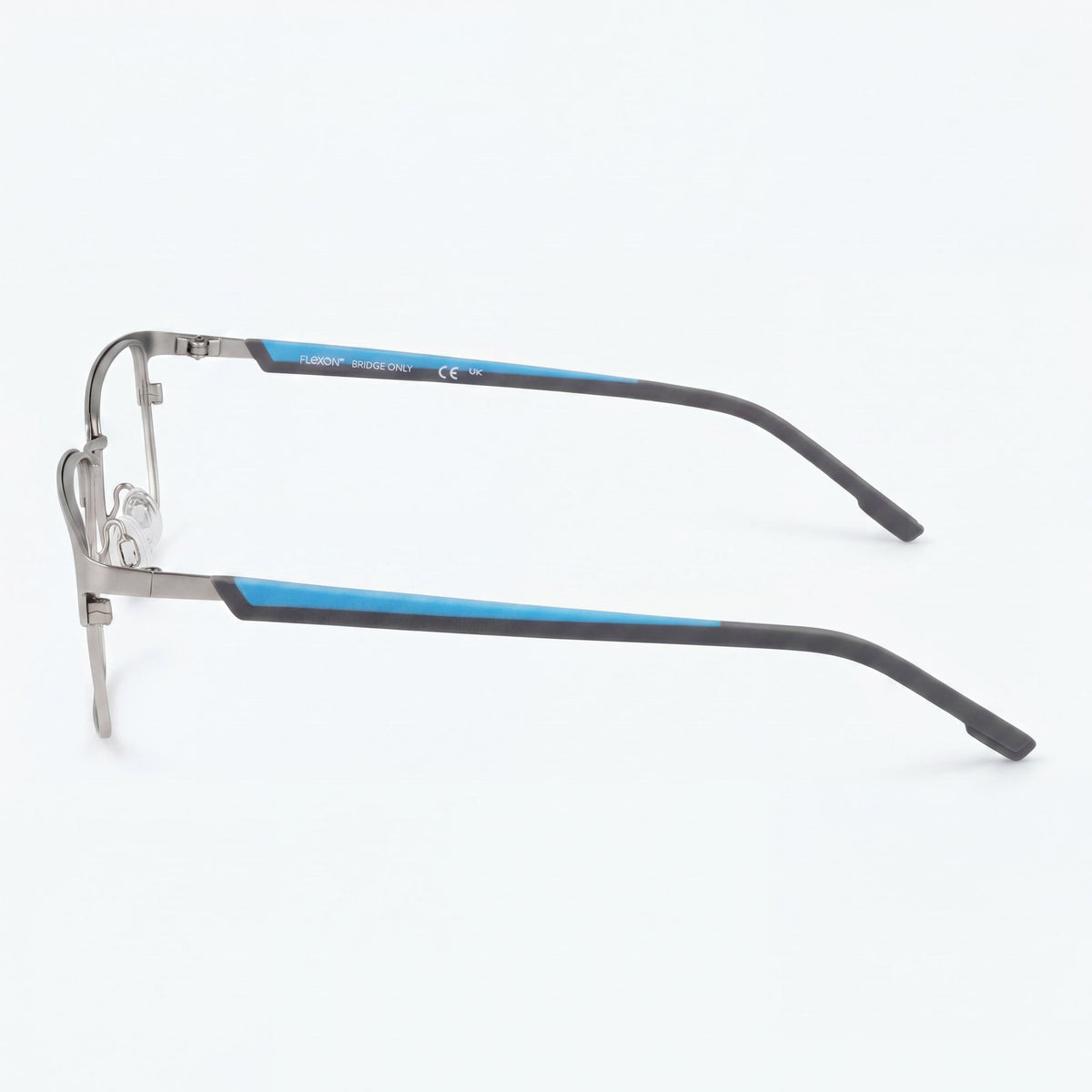 Gafas rectangulares grises Flexon E1154 para hombre, 54 mm, Photo 2