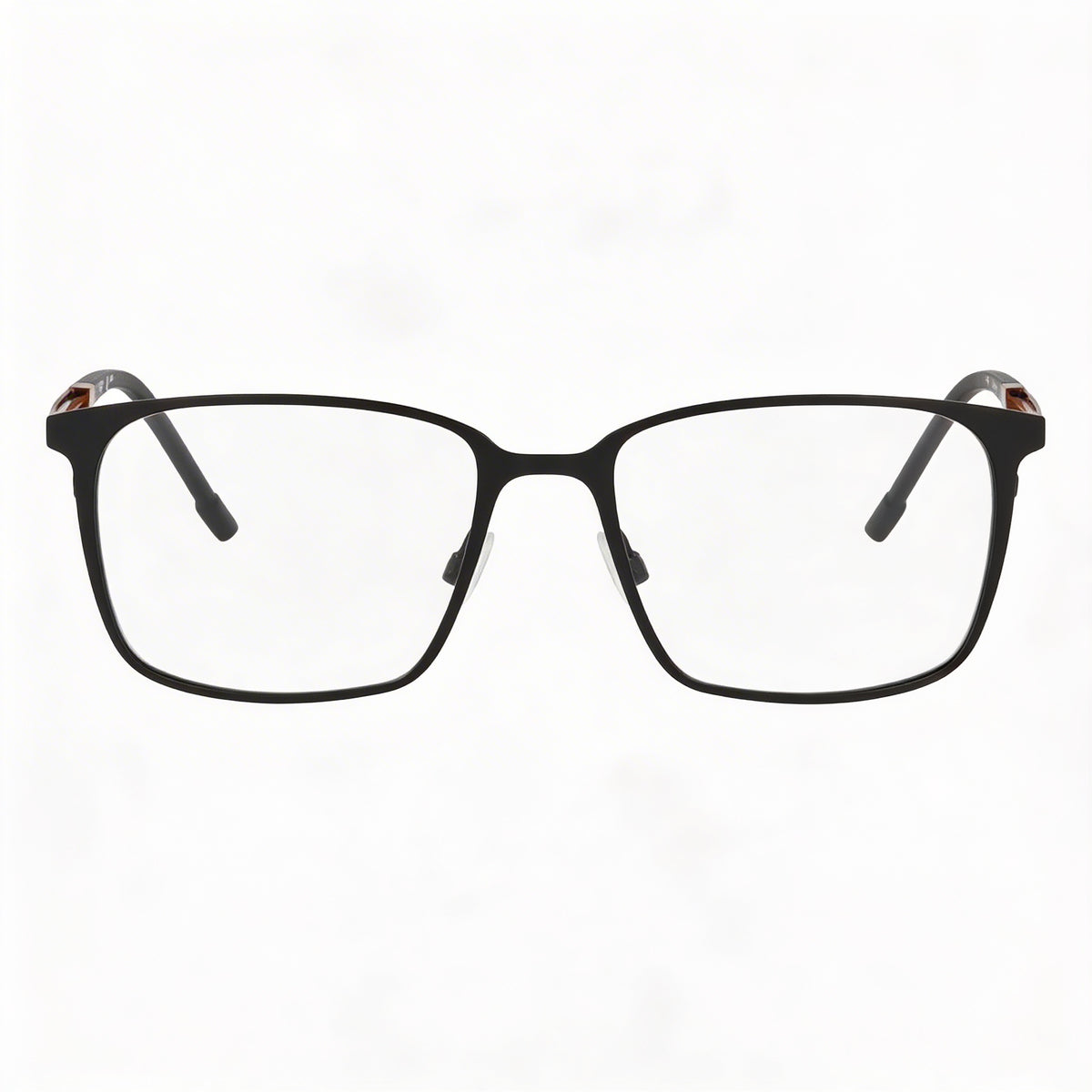 Gafas rectangulares unisex Flexon E1159 en negro mate, Photo 2