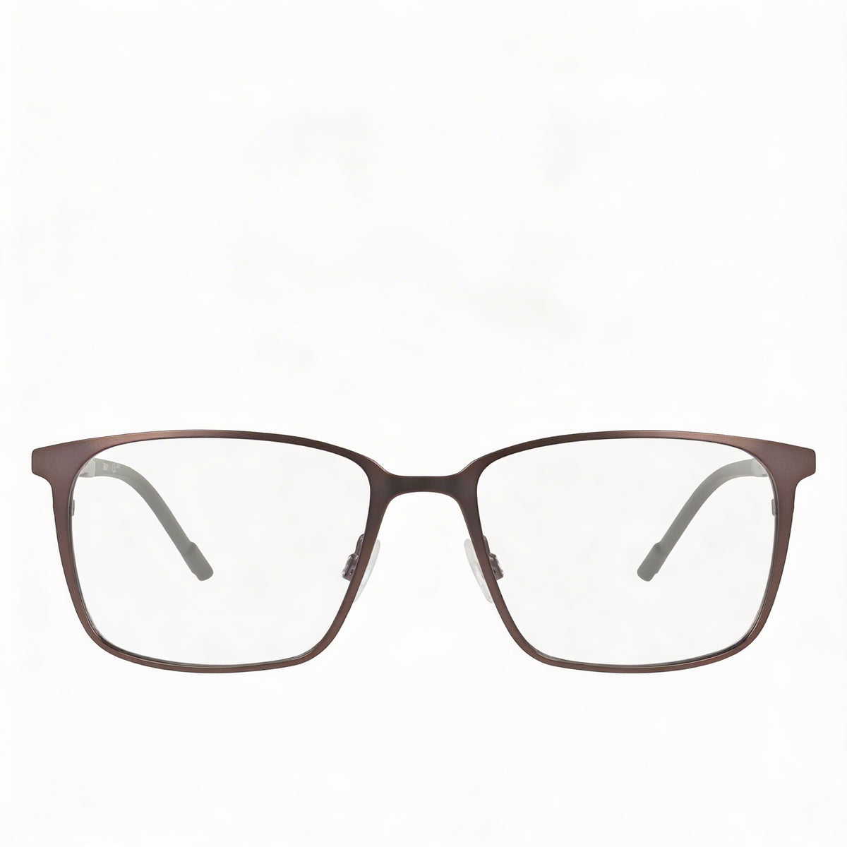 Flexon E1159 Brown Rectangle Eyeglasses for Men, Photo 2