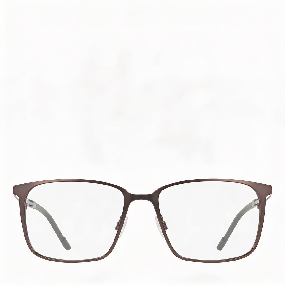 Flexon E1159 Matte Dark Gunmetal Rectangle Eyeglasses for Men, 54mm, Photo 2