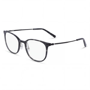 Flexon Ep8002 Shiny Grey Tortoise Rectangle Eyeglasses for Unisex, Acetate frame