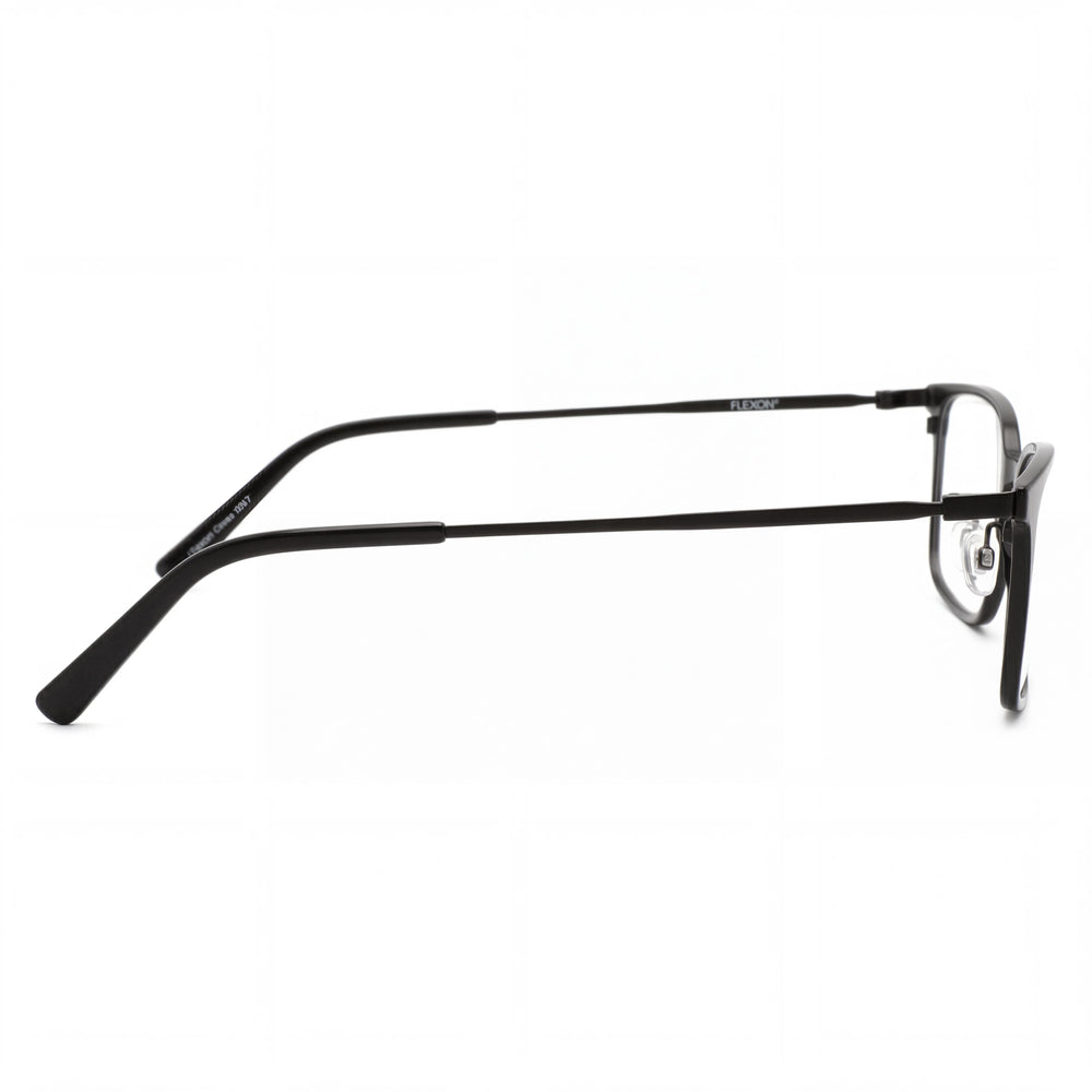 Flexon EP8003 Rectangle Eyeglasses Unisex — front view, Acetate